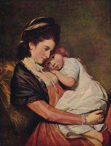 Mrs Johnstone and her Son, 1775-1780