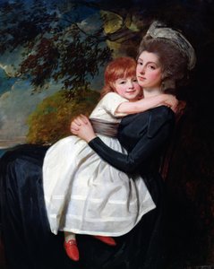 Mrs. Stratford Canning by George Romney