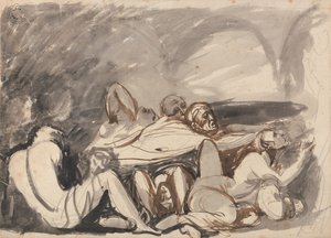 Prison Scene by George Romney