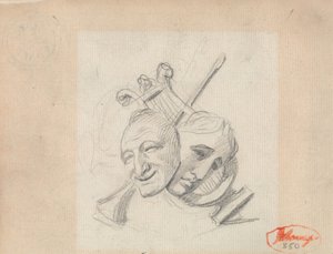 Richard Cumberland Frontispiece by George Romney