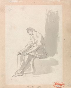 Seated Woman by George Romney