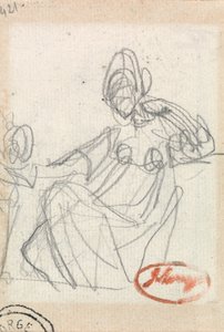 Seated Woman and Child