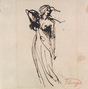 Standing Female Figure by George Romney