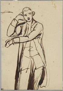 Standing Male Figure, Three-Quarter Length by George Romney