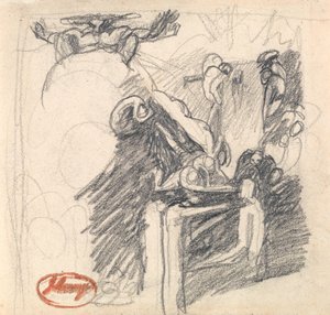 The Temptation of Christ by George Romney