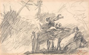The Temptation of Christ by George Romney