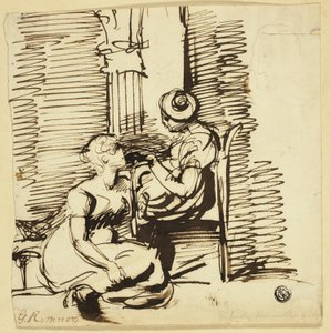 Two Women in Interior