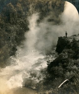 Champagne Cauldron, Wairakei, New Zealand, c1909