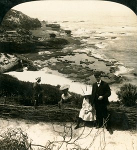 Low Tide at the Back Beach, Sorrento, Victoria, Australia by George Rose
