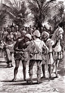 Explorer in the Great Lakes in Sudan