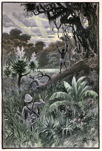 Illustration by George Roux for Jules Verne