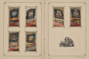 Flags of All Nations and the United States of America - Pages 35 and 36, 1887