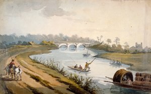 River Thames Near Chertsey, Surrey, c. 1820