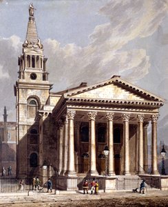 St George, Bloomsbury, Holborn, London by George Shepherd