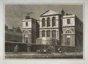 View of the Sessions House, Old Bailey by George Shepherd