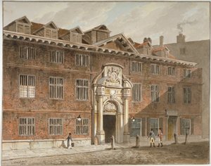 West front of Blackwell Hall, King Street, City of London