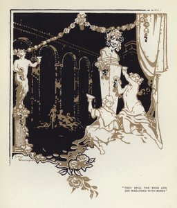 Illustration for The Happy Hypocrite by Max Beerbohm