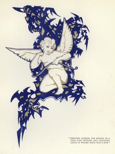 Illustration for The Happy Hypocrite by Max Beerbohm