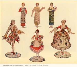 Original designs for Patience and Iolanthe by George Sheringham