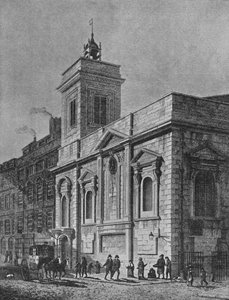 Church of St Mildred, Poultry, City of London by George Sidney Shepherd