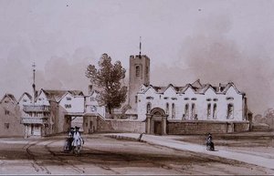 Highgate School and Chapel by George Sidney Shepherd