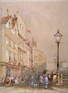 View of Smithfield Market, City of London by George Sidney Shepherd
