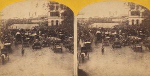 Reception of the Japanese Embassy at the Battery, 1860