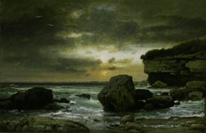 A Marine by George Snr. Inness