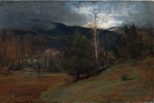 November in the Adirondacks by George Snr. Inness