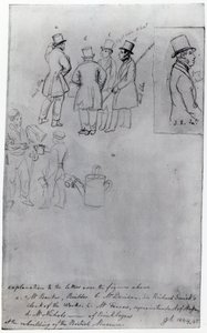 Builders and Surveyors at the Rebuilding of the British Museum, 1844