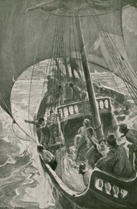 Bartolomeu Diaz Rounds the Southernmost Point of Africa by George Soper