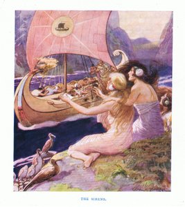 The Sirens, from The Heroes Published by George Allen and Unwin 1929 by George Soper