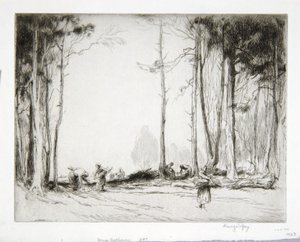 Wood Gatherers by George Soper