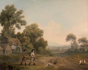 Two Gentlemen Going a Shooting