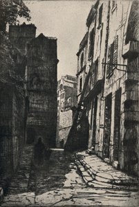 Rue des Pretres-St Séverin, 1915