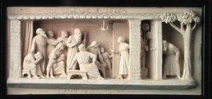 The Release of Peter, manufactured by Doulton & Co., c.1872-82