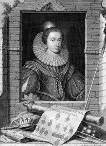 Elizabeth of Bohemia by George Vertue