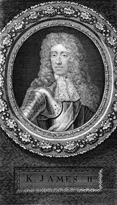King James II of England, 18th century by George Vertue