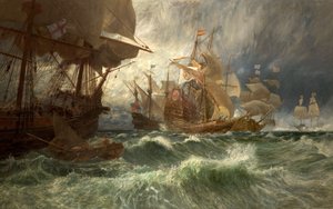 The Summons to Surrender by George Vicat Cole