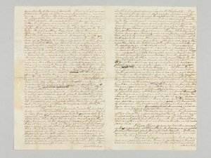 "The Power Under the Constitution Will Always Be with the People", Signed Autograph Letter to Bushrod Washington, 9th November 1787
