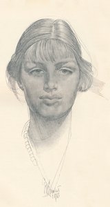 The Fair Girl, c1914 by George Washington Lambert