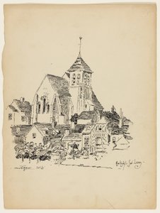 Church at Montigny-Sur-Loing, France
