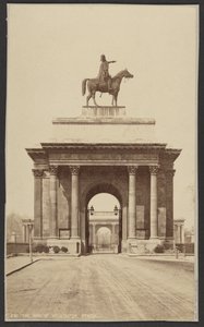 The Duke of Wellington Statue by George Washington Wilson