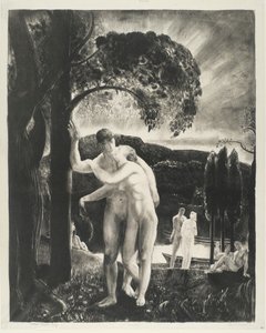 Amour, Men Like Gods Series by George Wesley Bellows