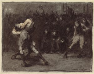 Basketball, 1906 by George Wesley Bellows