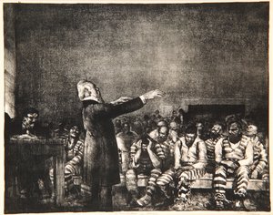Benediction in Georgia, 1916 by George Wesley Bellows
