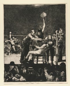 Between Rounds No. 1 by George Wesley Bellows