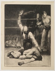 Counted Out No.2 by George Wesley Bellows
