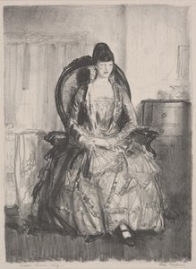 Emma in a Chair by George Wesley Bellows