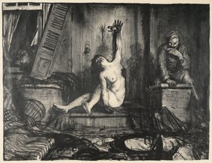 The Cigarette: War Series by George Wesley Bellows